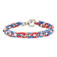 中性 Crabs &amp; Schrimps 手镯 Poppy red 正面图