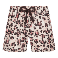 女童 Turtles Leopard 游泳短裤 Straw 正面图
