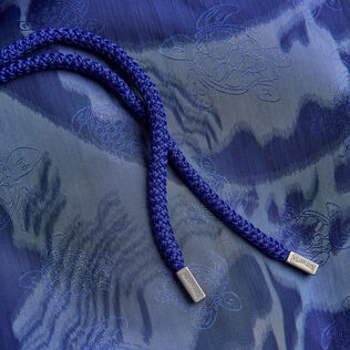Pantaloncini mare uomo 360 Vagues - Vilebrequin x Maison BUCOL Purple blue dettagli vista 1