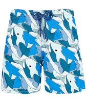 男士 Shark All Around 游泳短裤 Thalassa 正面图
