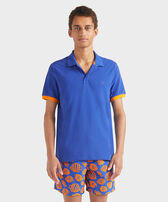 Men Cotton Polo Solid Marrakech front worn view
