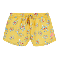 Vendôme Turtles Shorts für Kinder mit UV-Schutz Mais Vorderansicht