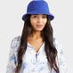 Gorro de tejido terry de color liso unisex Marrakech vista frontal desgastada