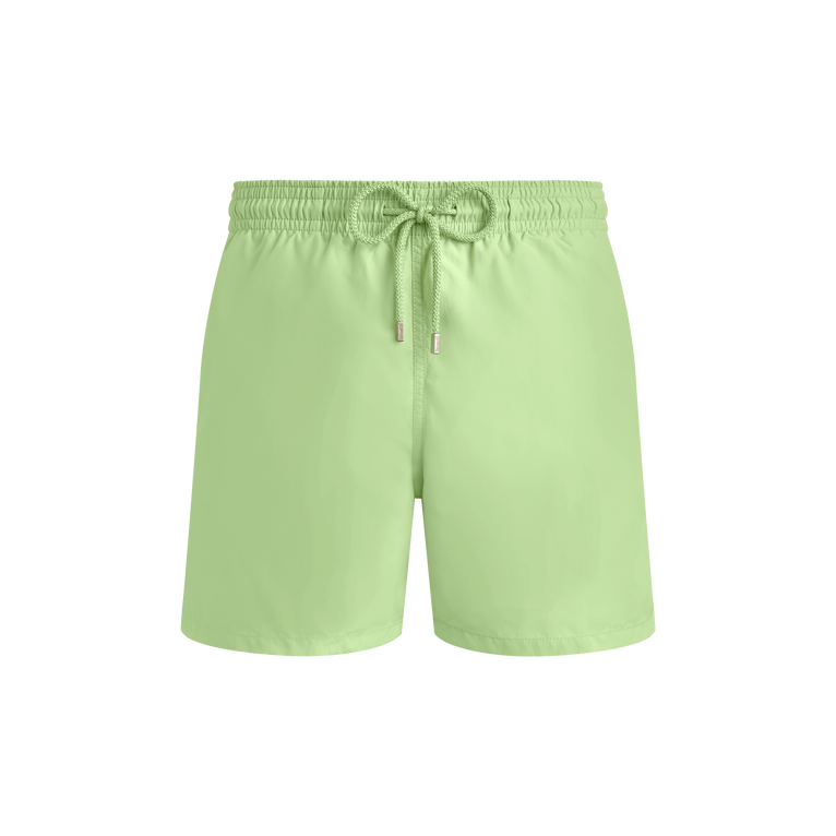 Vilebrequin Men Swim Shorts Solid - Moorea - Green - Size S