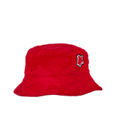 Kids Terry Hat Lipstick front view