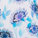 Shorty de bain femme ceinture plate Flash Flowers Purple blue 