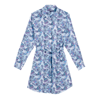 Vestido camisero algodon 2025