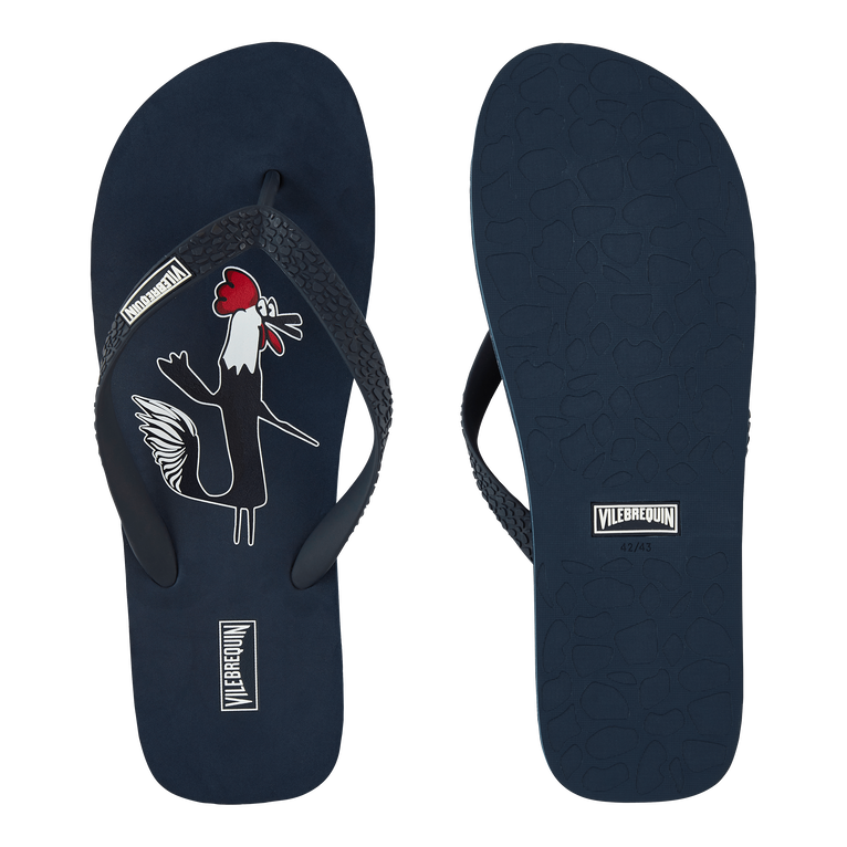 Cocorico! Flipflops Für Herren - Copp - Blau - Größe 40/41 - Vilebrequin