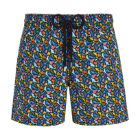 Bañador con estampado Mini Focus Multicolor para hombre Azul marino vista frontal