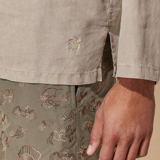 Men Swim Trunks Embroidered Hermit Crabs - Limited Edition Olivier details view 2