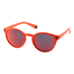 Lunette de Soleil Flottante orange unie Orange fluo vue de dos