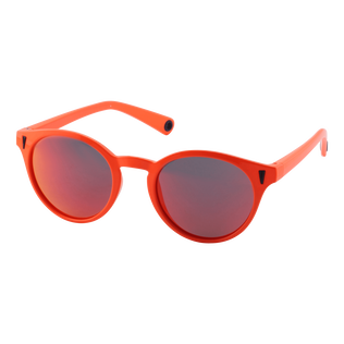 Unisex Floaty Sunglasses Solid Neon orange back view