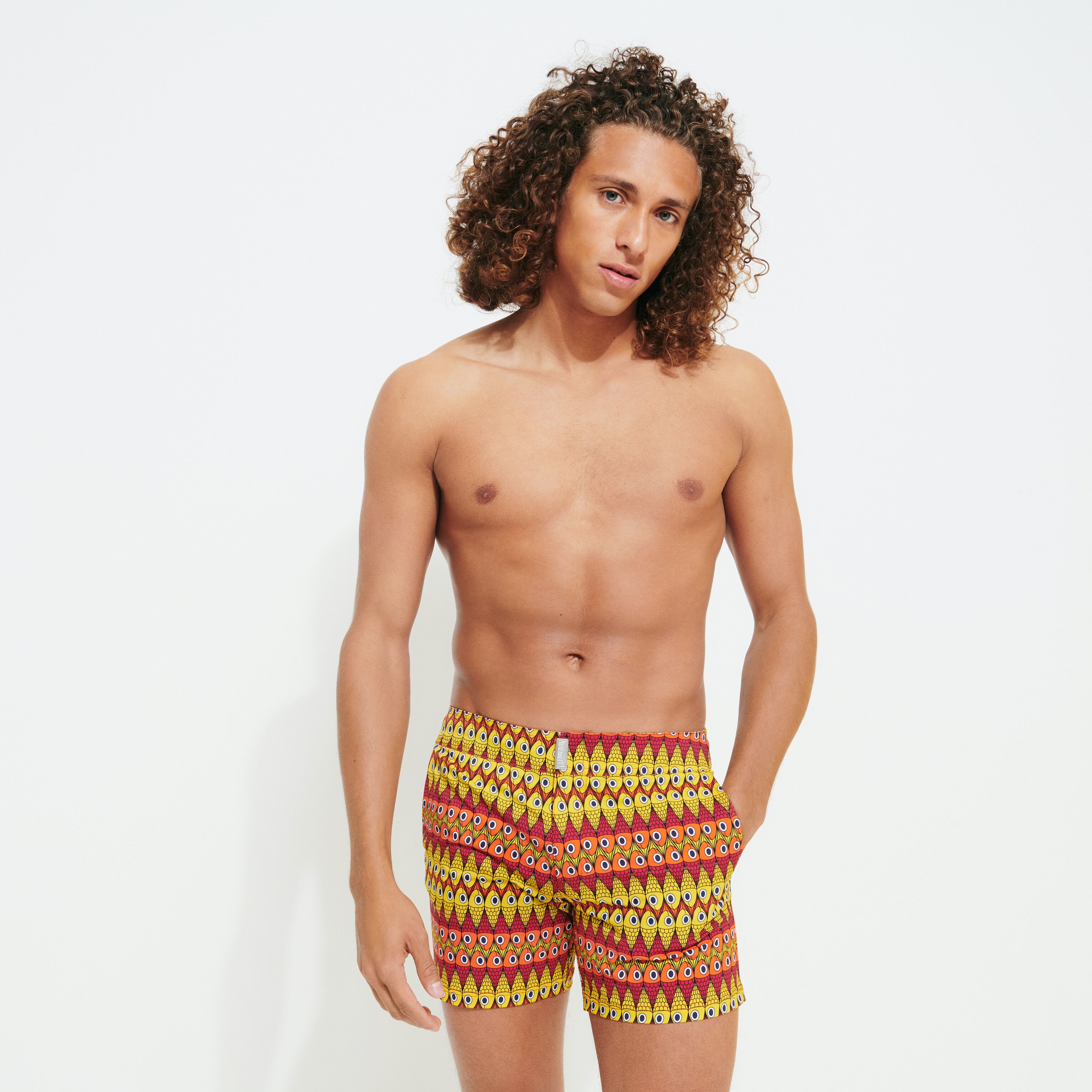 Burgundy cheap swim trunks