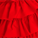 Women Triangle Bikini Top Solid Poppy red 
