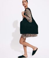 Women Turtle Leopard Look  vista frontale