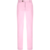 Men Cotton Chino Pants Solid Ballet shoe front view