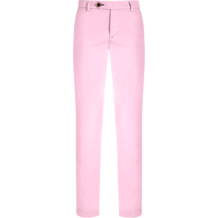 Men Cotton Chino Pants Solid Ballet shoe front view