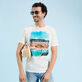 Men Cotton T-shirt Cannes Off white detalles vista 1