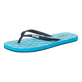 Women Others Printed - Women Flip Flops Micro Waves, Lazulii blue back view
