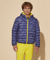 Chaqueta reversible con estampado Starfish Bicolore para hombre Sol vista frontal desgastada
