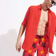 男士 Ronde des Tortues Multicolores 长款游泳短裤 Poppy red 细节视图1