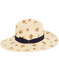 Sombrero de paja para mujer de Vilebrequin X Borsalino Arena vista frontal