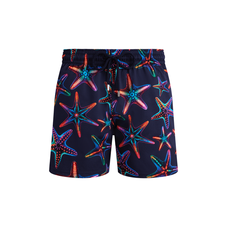 Vilebrequin Drawstring Swimming Trunks In Blue
