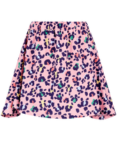 Falda con estampado Turtles Leopard para niña Caramelo vista frontal