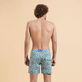 Maillot de bain court strech ceinture plate homme Gulf Stream Thalassa vue portée de dos