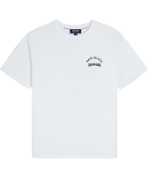 T-Shirt homme imprimé Ape & Turtles - Vilebrequin x BAPE® BLACK Blanc vue de face