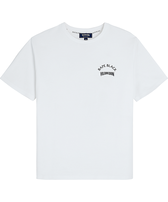 Camiseta con estampado Turtles para hombre de Vilebrequin x BAPE® BLACK Blanco vista frontal