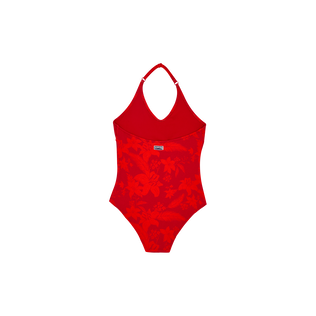 Costume intero bambina Flower Power Lipstick vista posteriore