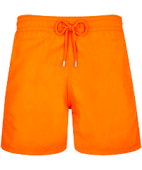 Men Swimwear Solid Carrot front view