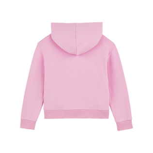Turtle Heart Tahiti Kapuzenpullover aus Bio-Baumwolle für Mädchen Petunia Rückansicht