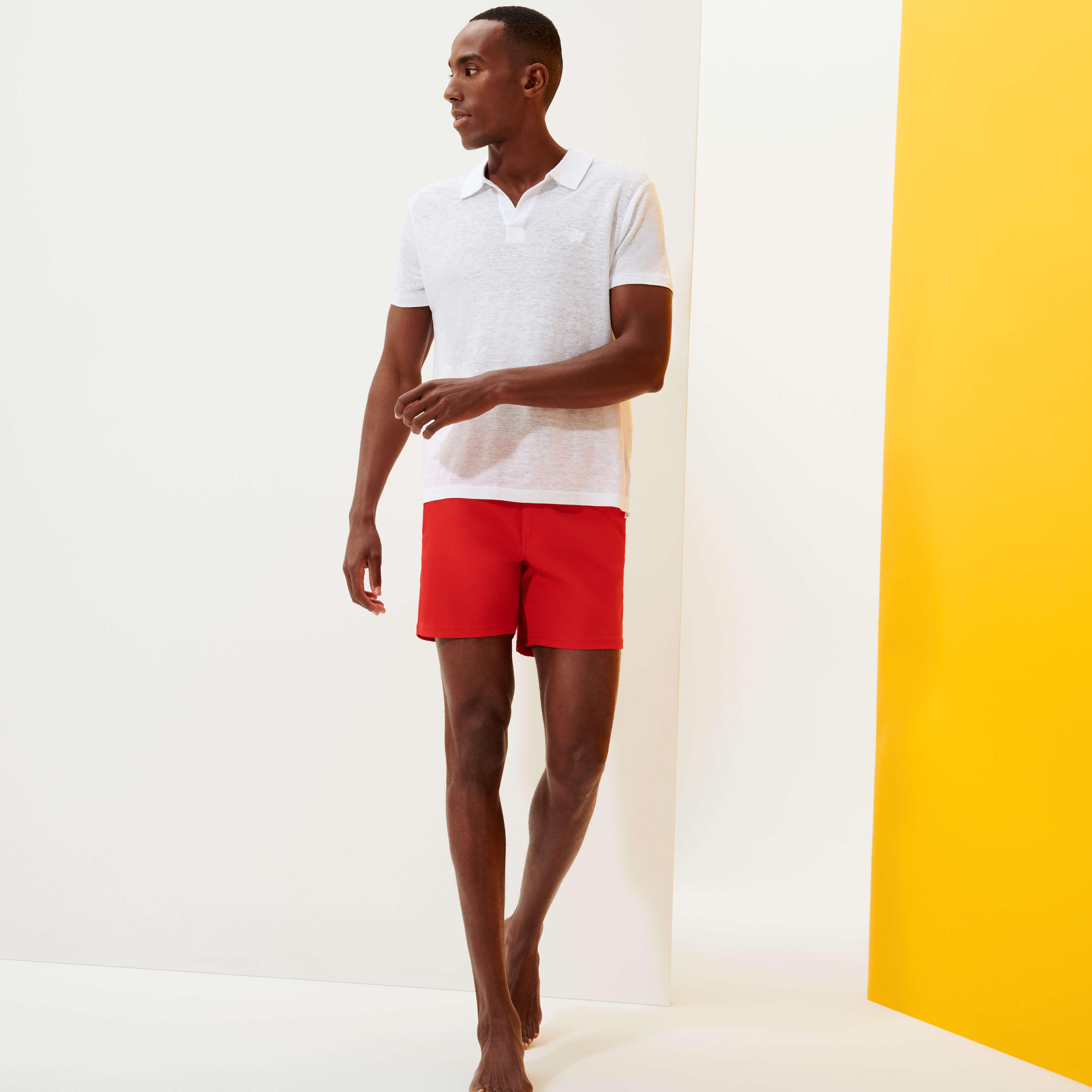 Polo lino store hombre