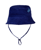 Gorro de tejido terry con bordado de tortuga para bebé Marrakech vista frontal