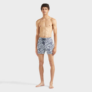 Maillot de bain court stretch homme Jungle Leaves Pacific vue portée de face