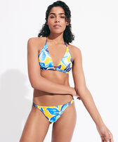 Women Tanga Bikini Bottom Raiatea Sun front worn view