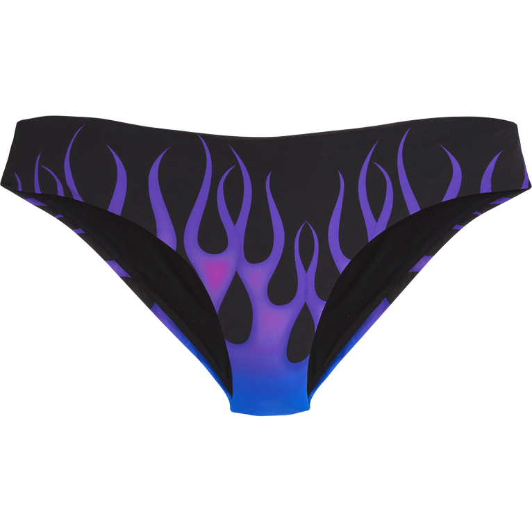 Hot Rod 360° Bikinihose Für Damen – Vilebrequin X Sylvie Fleury - Frisbee - Schwarz - Größe XS - Vilebrequin