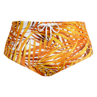 Men Swim Brief Palm Leaves Mango front view