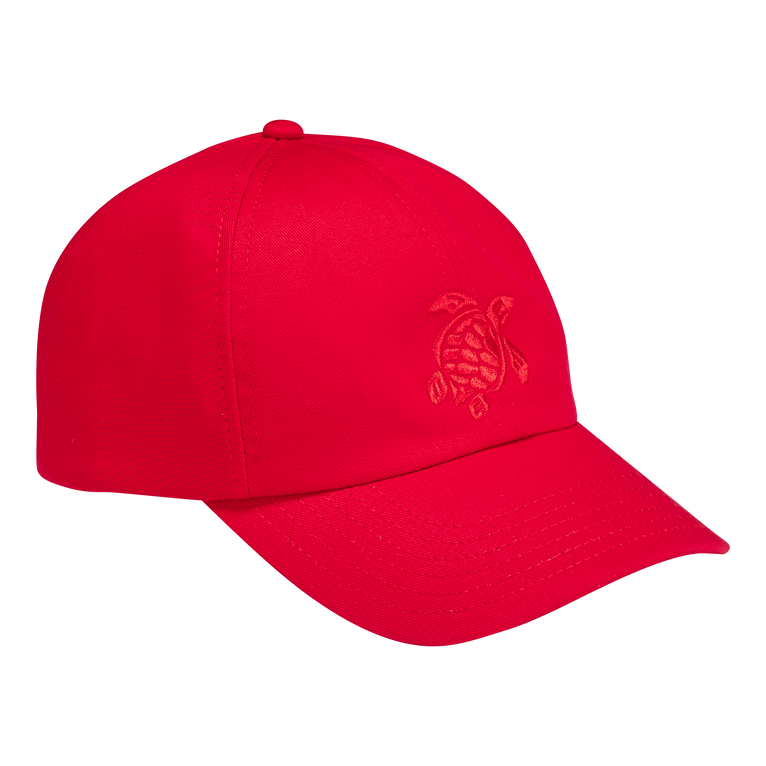 Unisex Cap Solid - Capsun - Red - Size OSFA - Vilebrequin