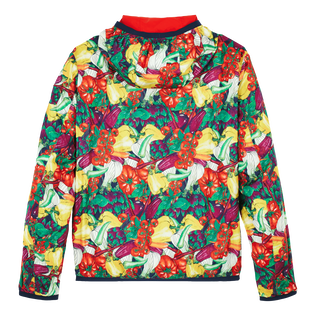 Men Reversible Windbreaker Jacket Marché Provencal Poppy red details view 5