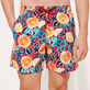 Bañador con estampado Presse Citron para hombre Burgundy detalles vista 3