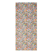 Telo mare in cotone biologico Animals - Vilebrequin x Okuda San Miguel Multicolore vista frontale