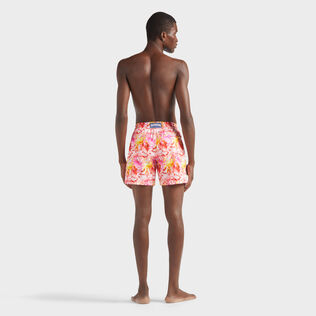 Men Ultra-light and packable Swim Shorts Crab Balloons Peony back worn view