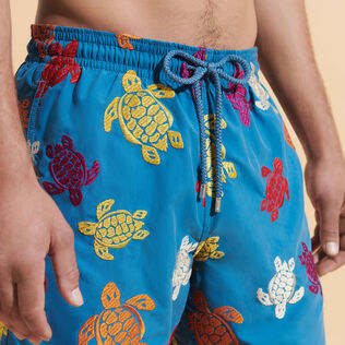 Bañador con bordado Ronde Tortues Multicolores para hombre - Edición limitada Calanque detalles vista 1