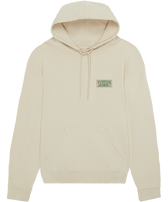 Sudadera con capucha de algodón de color liso para hombre - Vilebrequin x Highsnobiety Tofu vista frontal