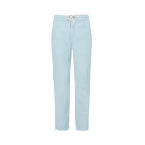 Men Wool Regular Pants Micro Rayures Tailoring Blue topaz front view
