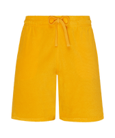 Bermudas de felpa de color liso unisex Mango vista frontal