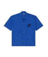 Men Cotton Bowling Shirt Solid Marrakech 正面图